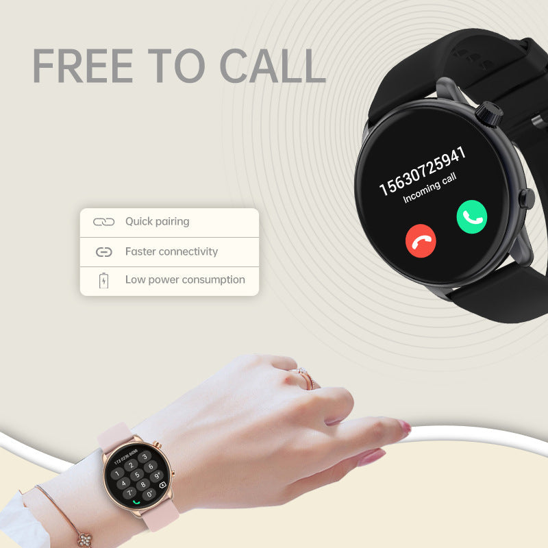 Smart Watch(Answer/Make Call) Amoled 1.43" Smartwatch for Men Women IP68 Waterproof, 100+ Sport Modes, Fitness Activity Tracker-1